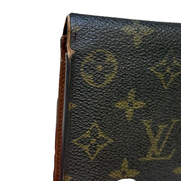 Louis Vuitton Vintage Porte Tresor Wallet Monogram Canvas Trifold Authentic LV - Picture 11 of 16